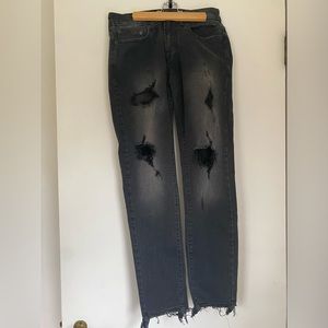 American Eagle Distressed Skinny Jeans